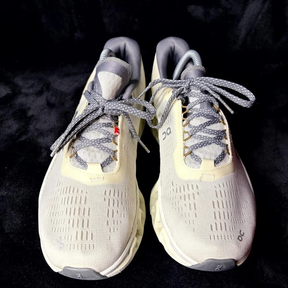On Running Cloudmonster 2 3WE10112569 Women 9.5 Athletic Shoes Cream Ice Sneaker